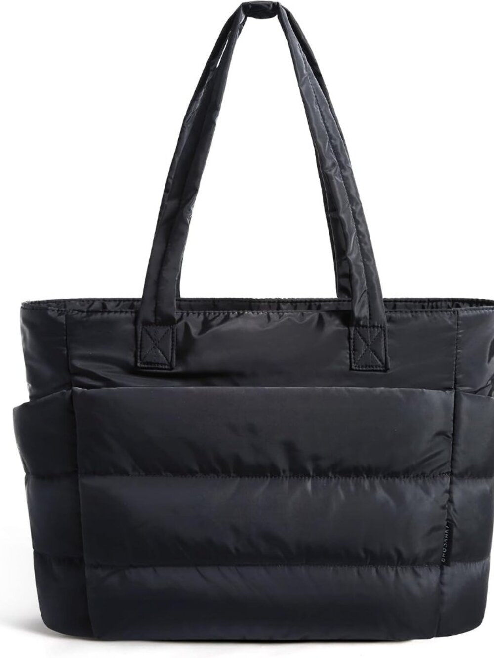 Puffy Tote Bag for Women, Lightweight Work Tote Handbag